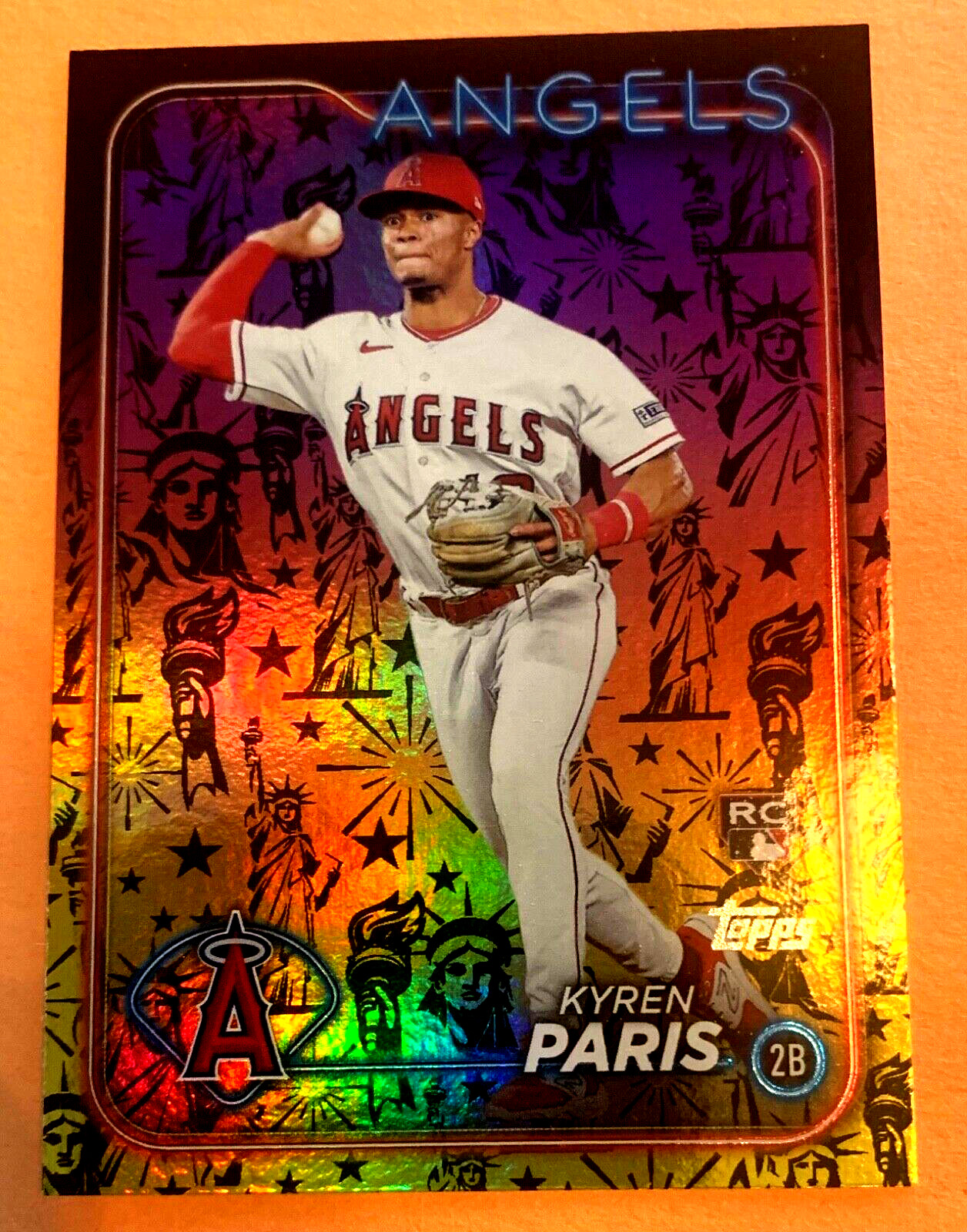 2024 Topps Series 2 - Statue of Liberty #549 Kyren Paris (RC)