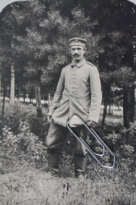 b#587 Foto-AK: Soldat Hans nach aus Lingen Ems Haus Heidhof