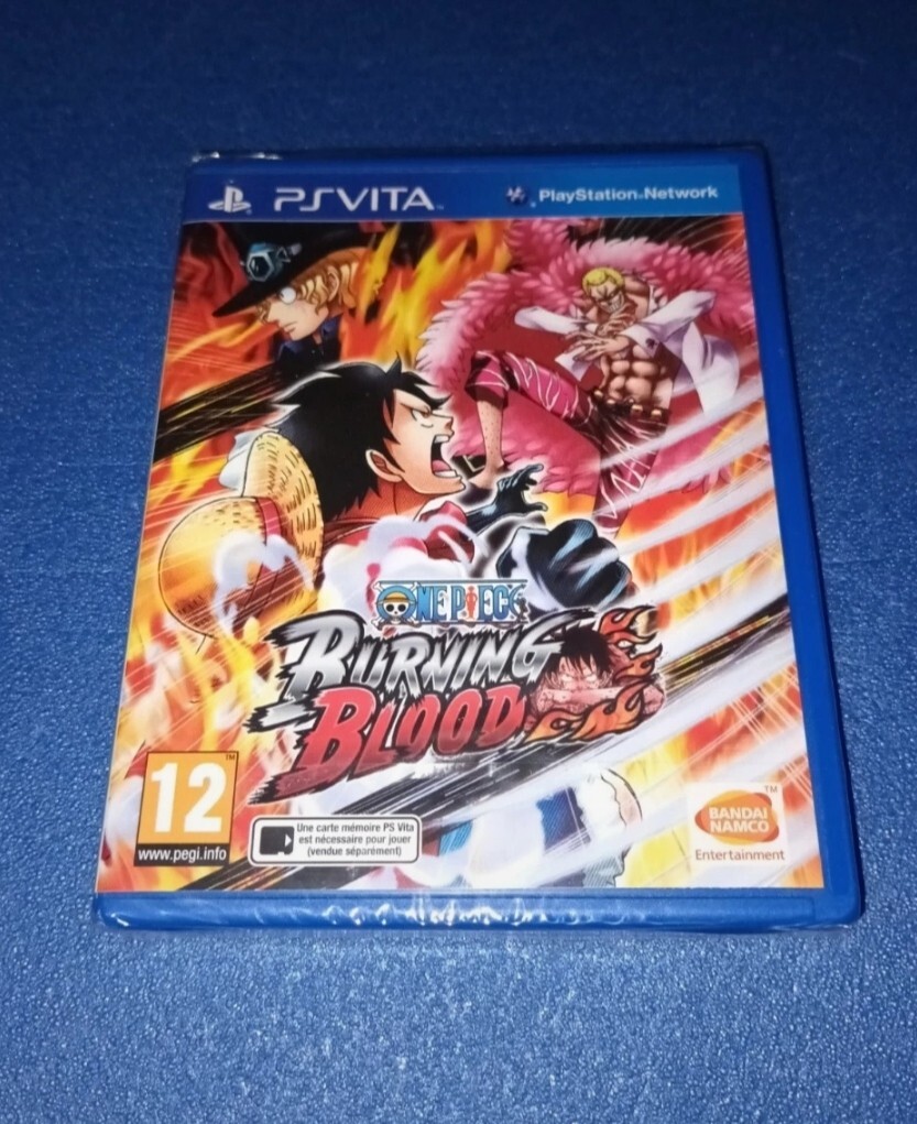 One piece burning blood psvita ps vita Playstation neuf