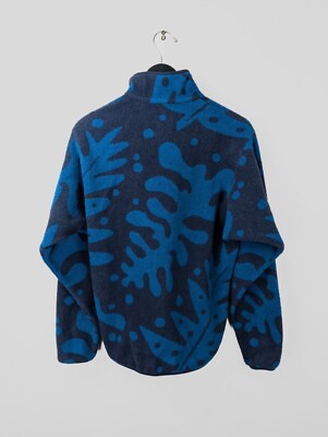 patagonia フルスーツ メンズ XS PATAGONIA Men's Sz XS Synchilla Pataloha Ferns Big Sur Blue Aztec