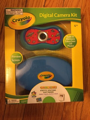 NEW IN BOX Crayola Digital Camera Kit - Blue | eBay