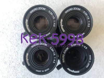 1PC Gebraucht computar  MACRO ZOOM MLM3X-MP 0.3X-1X 1：4.5