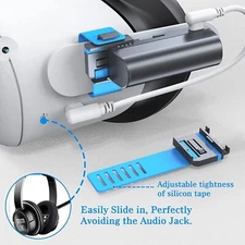 Portable 3350mAh Rechargeable Battery Pack for Oculus Quest 2 3 Accessories US