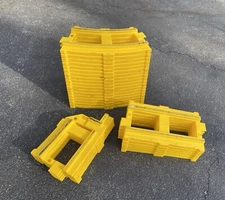 28 Peg Perego Ride On Track Lot Curved Straight Junction Thomas The Train Yellow