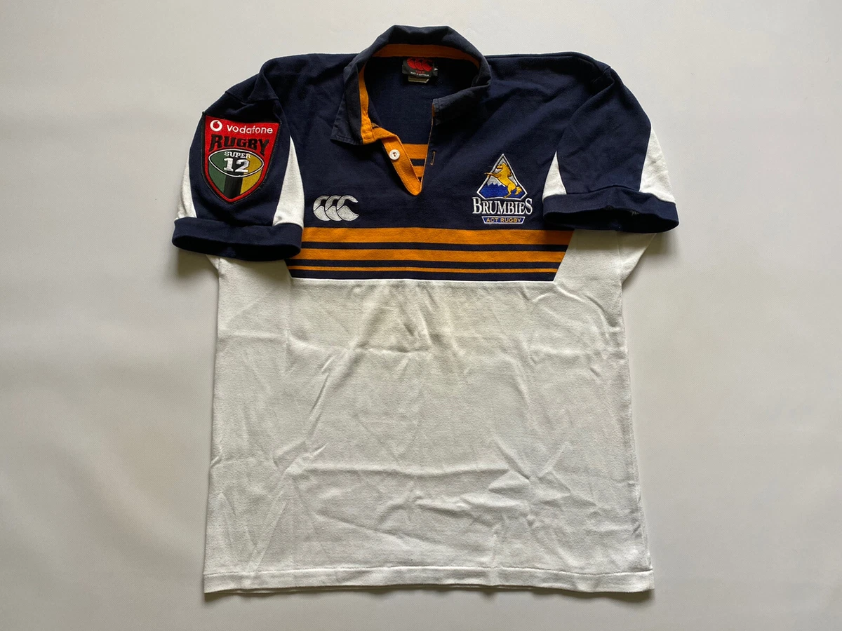 VINTAGE BRUMBIES ACT RUGBY SHIRT JERSEY CANTERBURY SIZE M