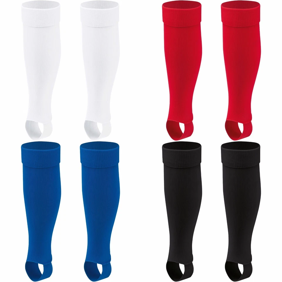 JAKO Stutzen mit Steg Stegstutzen Kinder Erwachsene uni Fußball Sport 3415