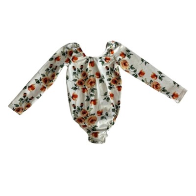 Bailey's Blossoms Livee Long Sleeve Floral Leotard Toddler Girls Size 2T