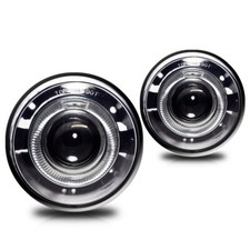 For 2005-2009 Chrysler 300 Halo Projector Fog Lights Clear
