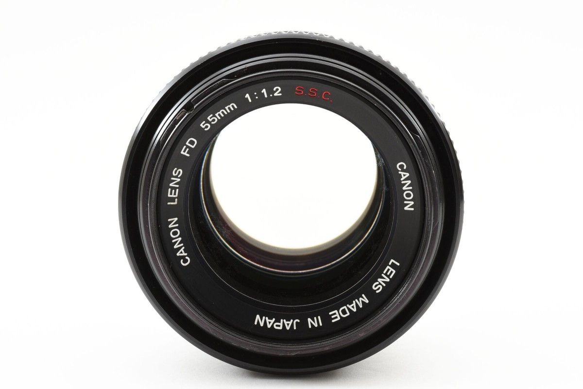 キヤノン　Canon FD 55mm/F1.2 S.S.C. Exc+++++】 Canon FD 55mm f/1.2 S.S.C. SSC MF Standard Lens From