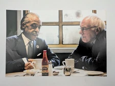 Bernie Sanders and Rev. Al Sharpton 8x12 Unsigned Matte Photo
