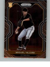 2021 Panini Select Miguel Yajure 32  RC  Pittsburgh Pirates