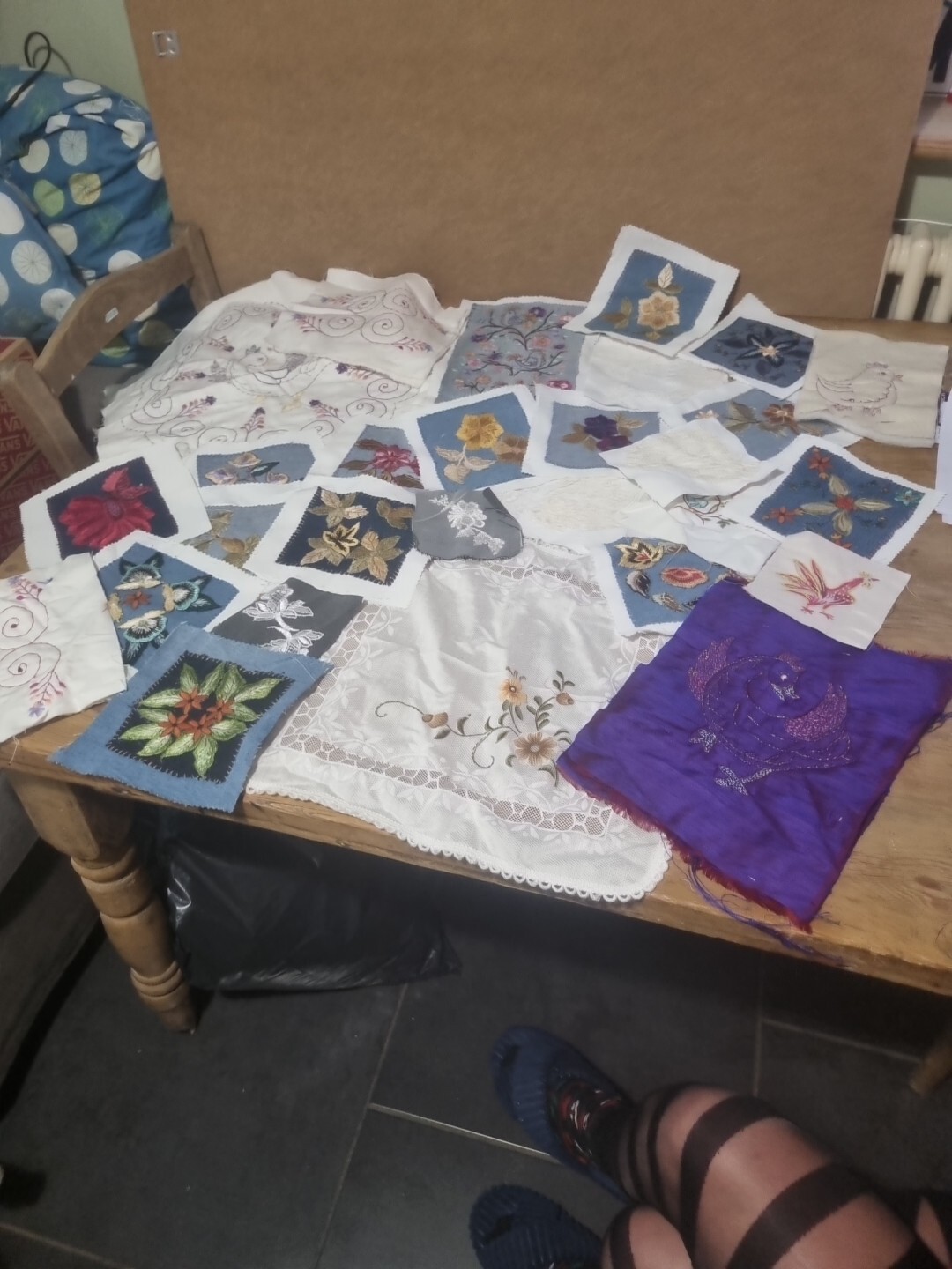 Joblot Embroidery Swatches eBay