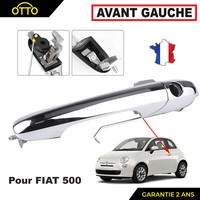 TüRgriff Chrom Vorne Links FüR Fiat 500 500C