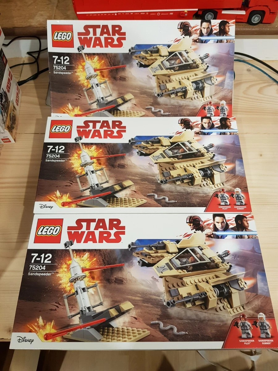 LEGO Star Wars Sand Speeder 75204 New X3 eBay