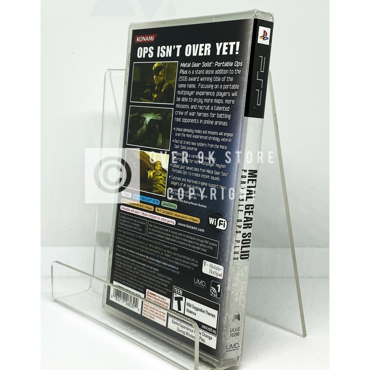 Metal Gear Solid - Portable Ops Plus - PSP - Brand New | Factory