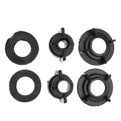 Kitchen Sink ixer Taps, 2 Hole Kitchen Faucet, 360° Swivel Spout Dual Lever Sink ixer Tap