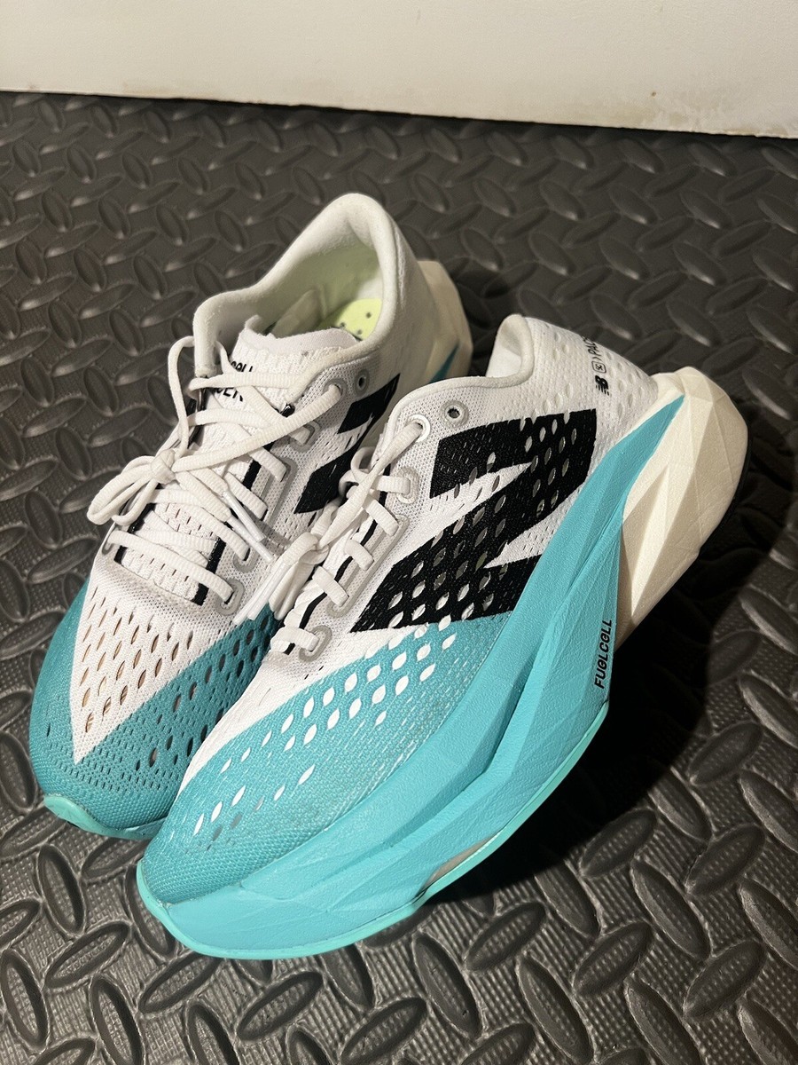 CLEAN New Balance FuelCell SuperComp Pacer V2 Blue Jade WFCRRLW2