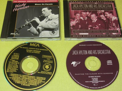 Woody Herman  Blues On Parade & Jack Hylton  Painting The Clouds 2 CD Albums
