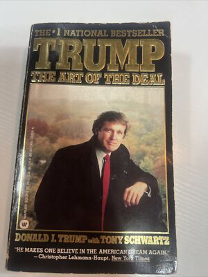 trump.the.art.of.the.dealトランプ自伝87年初版初著書 trump.the.art.of.the.dealトランプ自伝87年初版初著書 - メルカリ