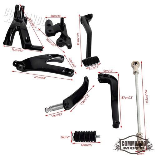 For 2018-2023 Harley Low Rider S FXLRS Club Style Fairing Handlebar Riser Lever - Picture 32 of 50