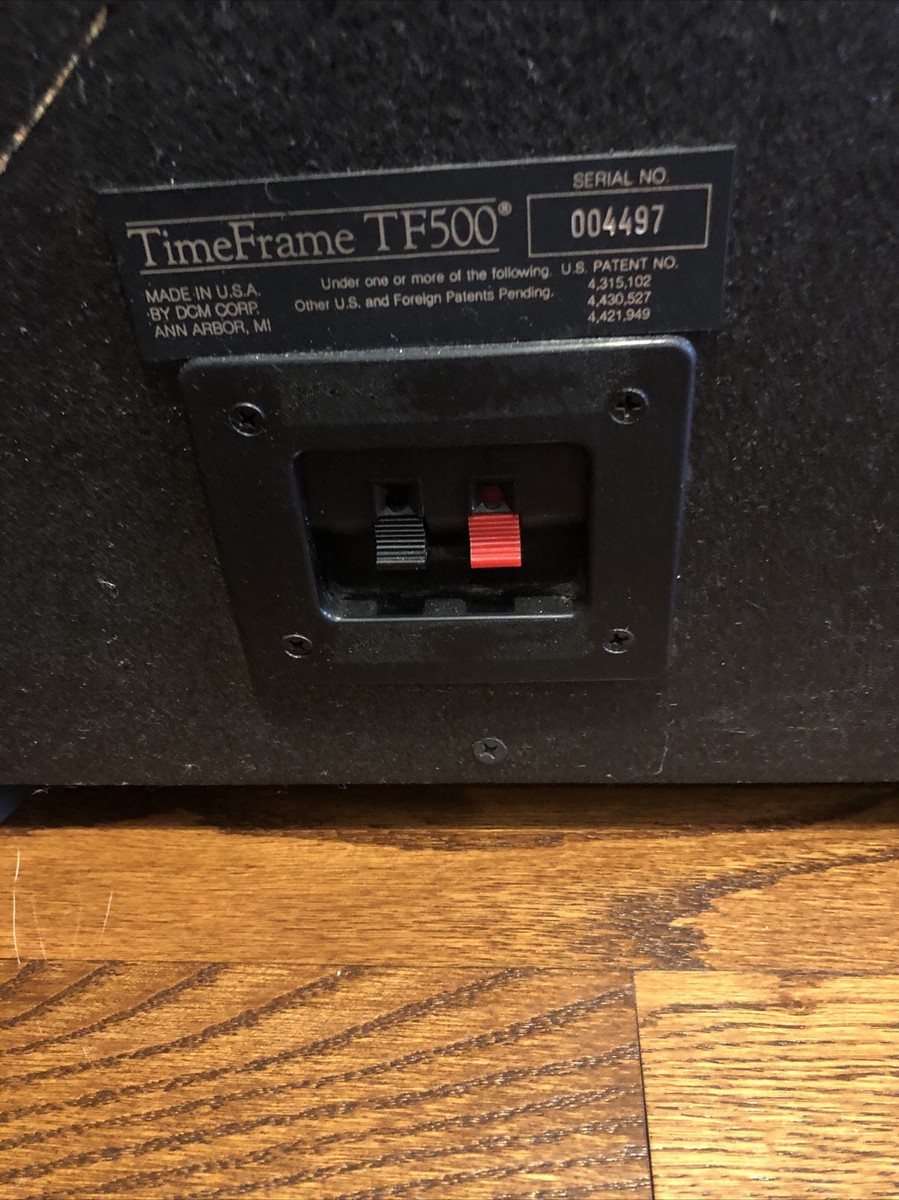 DCM TF-500 Time Frame Tower Speakers PreOwned See Photos DCM TF-500 Time Frame Tower Speakers PreOwned See Photos