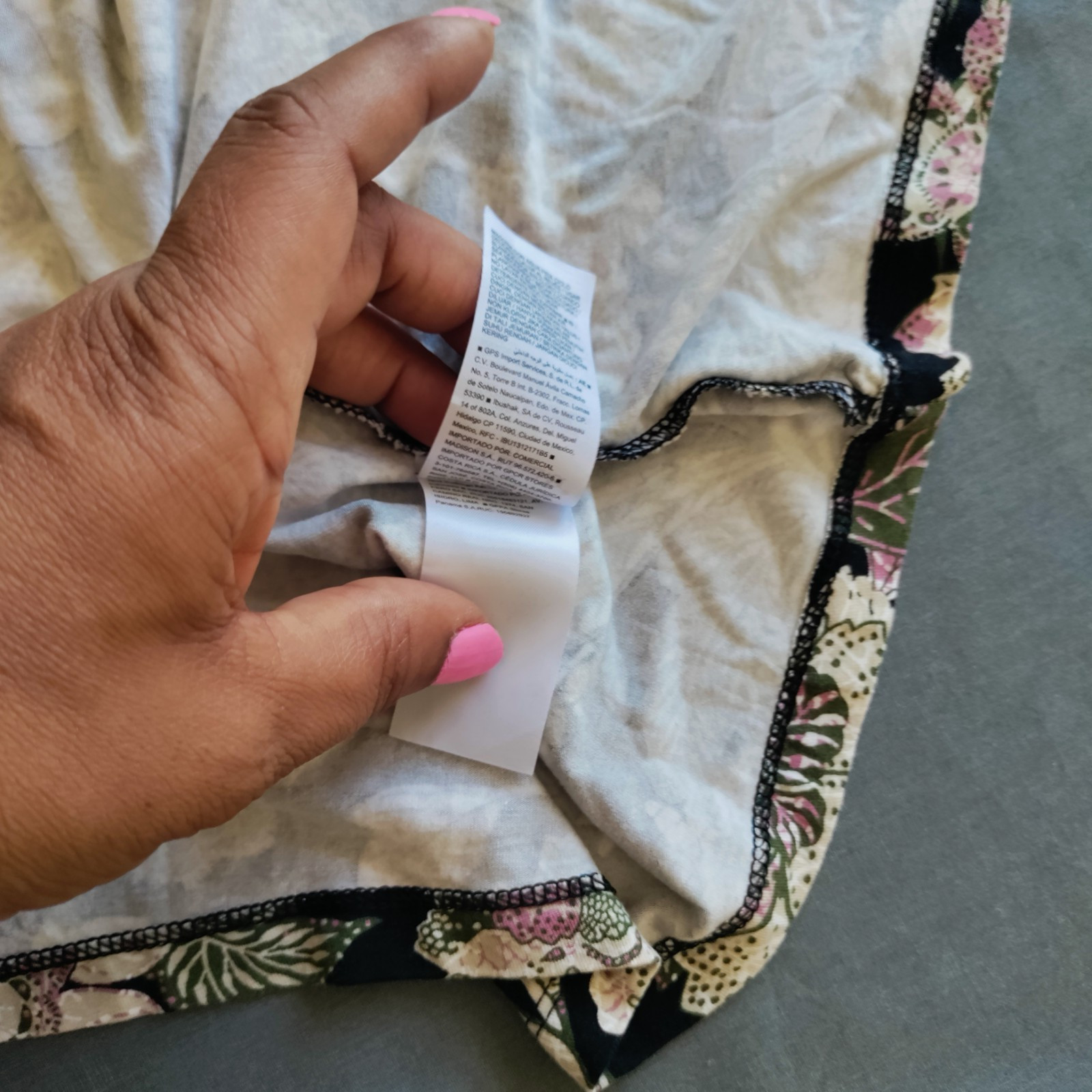 Old Navy Floral Fit/Flare Drop Waist Coastal Beach Sleeveless Resort Dress XL image 10