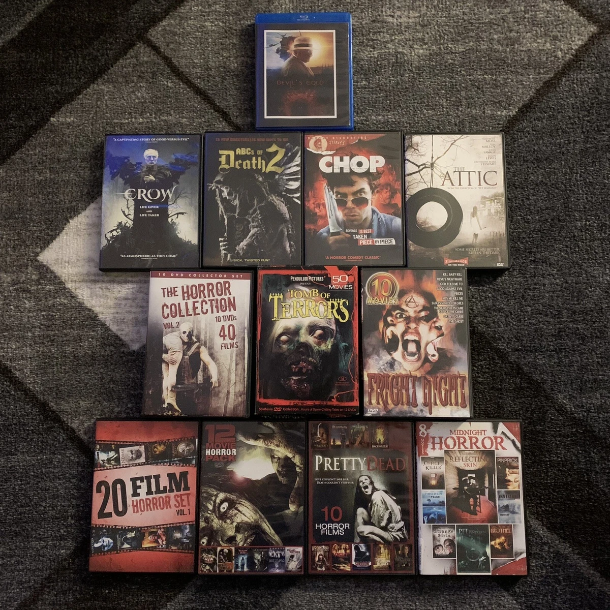 155 Horror Films (DVD Bundle of Rare Horror Boxsets and movies) | eBay