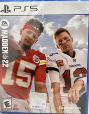 Madden NFL 22 Sony PlayStation 5 PS5 2021 New Sealed Video Game Electronic Arts