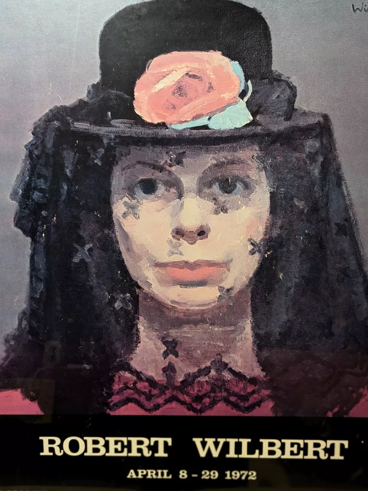 Robert Wilbert: La mujer - Litografía firmada; Galería Donald Morris (1972) Foto 2 de 4