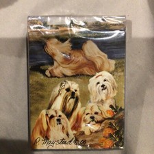 Playing Cards Lhasa Apso Dogs Best Friends Artist Ruth Maystead NEW SEALED