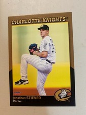 Jonathan Stiever Card 2021 Charlotte Knights Team Card