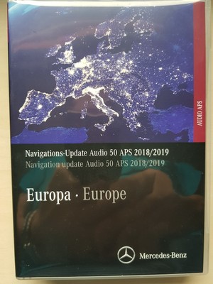 Mercedes-Benz Navigations CD AUDIO 50 APS 2018/2019 NTG1 (rot) 1