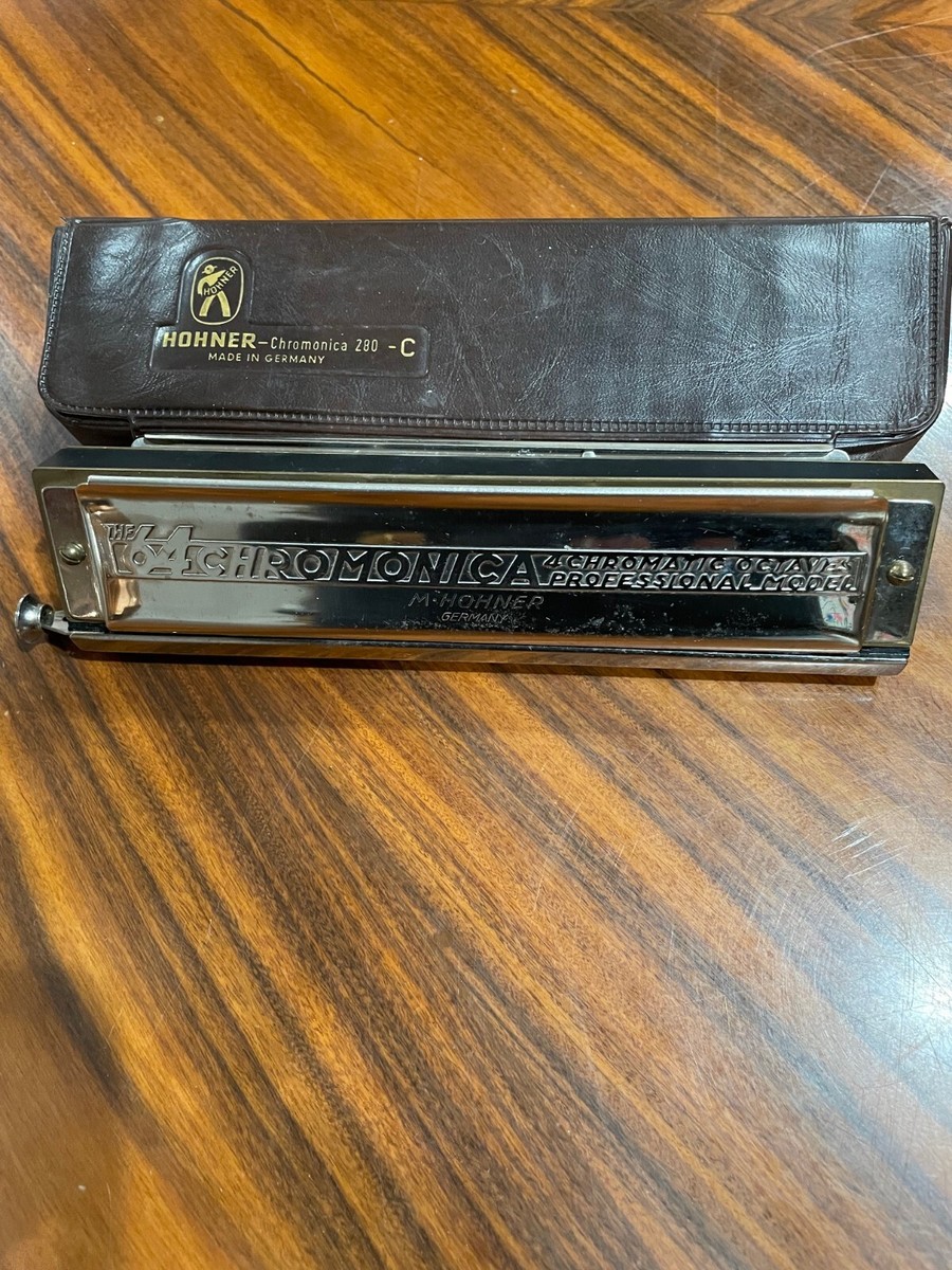 Hohner 280 C The 64 Chromonica Made in Germany 4 Chromatic Octaves