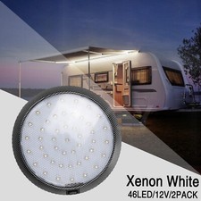 LED Roof Ceiling Interior White Lights Camper Van Boat Caravan Doom Light 12V