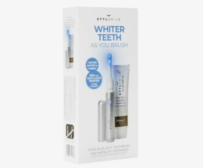 Stylsmile Elektrische Zahnaufhellung Zahnbürste und Paste. UVP 75£ bei Argos