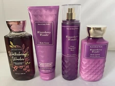 WINTERBERRY WONDER  Mist Cream Lotion Shower Gel U CHOOSE  Bath and& Body Works