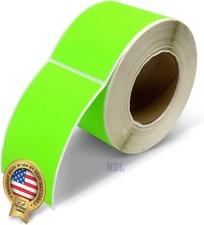 500 Rectangle Stickers, Color Coding Labels Roll, 3" x 5"