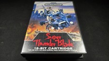 Super Thunder Blade Sega Genesis NRMT- condition COMPLETE n box authentic!