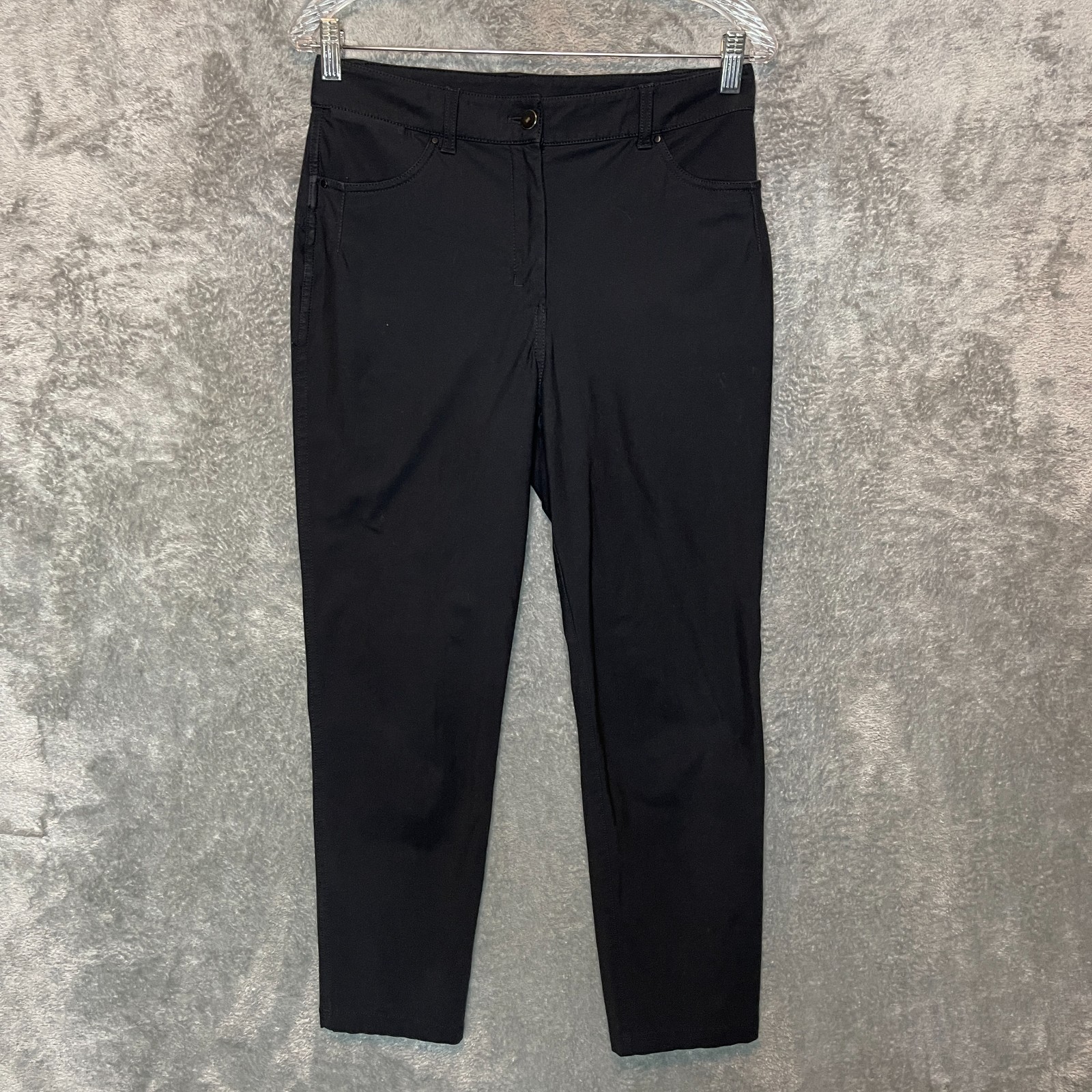 Lululemon Women City Sleek Stretch High Rise 5 Pocket 7/8 Pant 8 Black