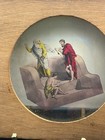 Antique Masonic Magic Lantern Glass Slide With Wood Frame — photo 3