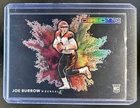 2020 Panini Obsidian Joe Burrow Color Blast RC Black Rookie #CBB21 Bengals