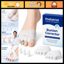 Toe Separators for Pain Relief - Bunion Corrector, Foot Alignment Spacers 1 Pai
