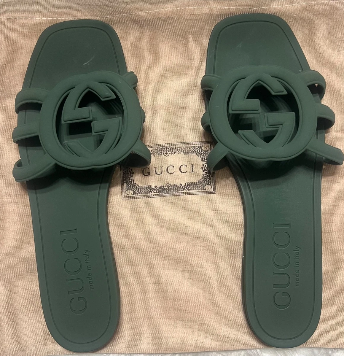 Gucci Green Sandals for Women for sale - eBay