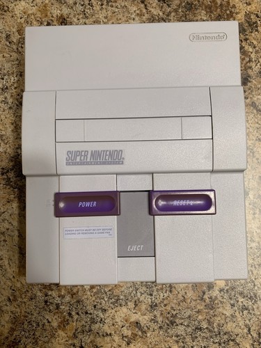 Super Nintendo SNES Console. Tested Working
