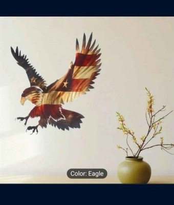 American Eagle Metal Wall Art (Size 2nd Picture)