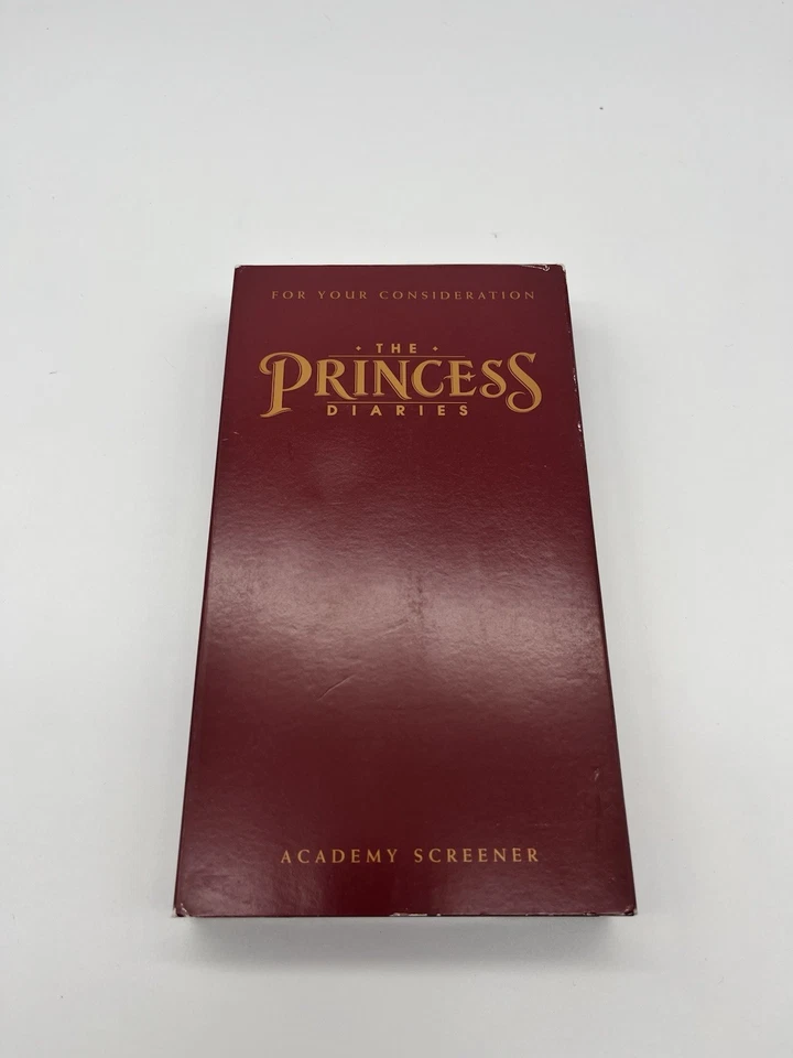 The Princess Diaries For Your Consideration FYC Disney Award Screener VHS Tape Foto 4 de 4