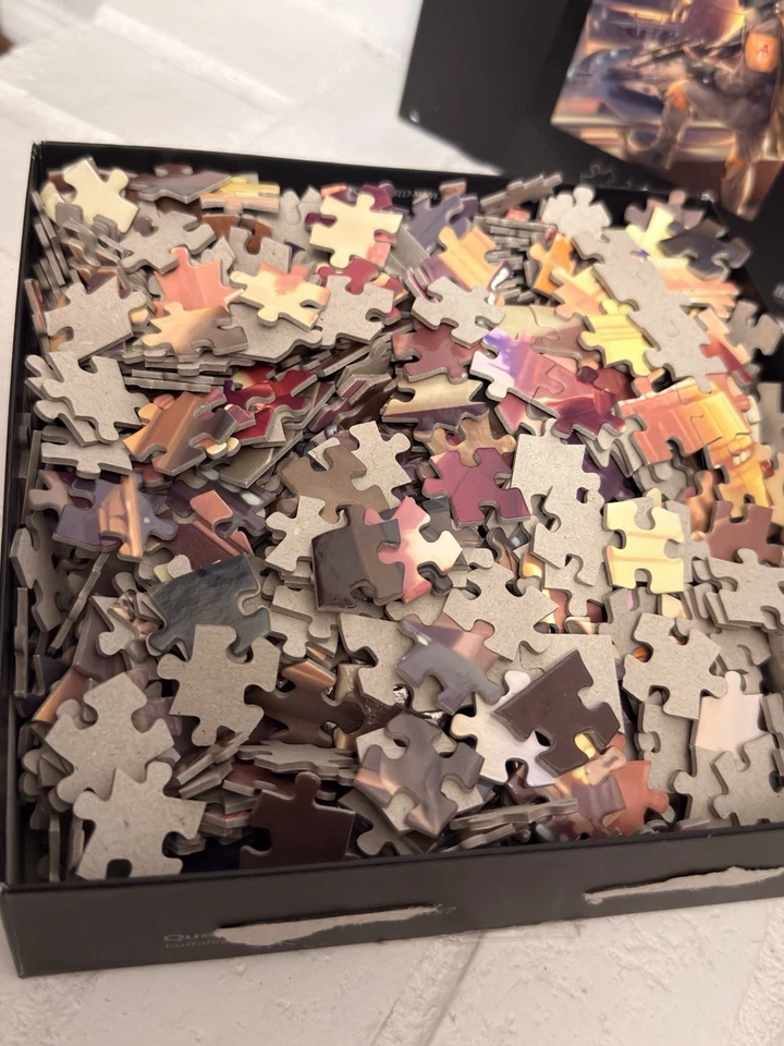 Star Wars Buffalo Games Bellas Artes Colección 1000 piezas Puzzle BOBA FETT Completo Foto 4 de 4