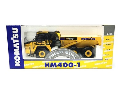 Komatsu HM400-1 Articulated Dump Truck - ERTL DCP 1:50 Scale Model #40014 New