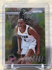 2024 Panini Prizm WNBA #4 Kelsey Mitchell Fractal Insert Indiana Fever
