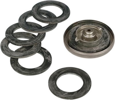 James Fuel Cap Gaskets Thick 10-Pack #JGI-61111-77 Harley Davidson